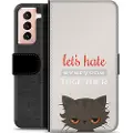 Mtp Products Samsung Galaxy S21 5G Premium Lommebok-deksel - Sint Katt