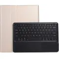 Mtp Products iPad Pro 13 (2024) Etui med Bluetooth-tastatur - Gull