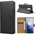 Mtp Products OnePlus 7 Pro Lær Lommebok-deksel med Stativ - Svart