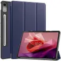 Mtp Products Lenovo Tab P12 Tri-Fold Series Smart Folio-etui - Blå