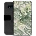 Mtp Products Samsung Galaxy S10 Premium Lommebok-deksel - Tropisk