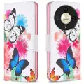 Mtp Products Honor Magic6 Lite/X9b Wonder Series Lommebok-deksel - Sommerfugler