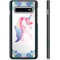 Mtp Products Samsung Galaxy S10+ Beskyttelsesdeksel - Enhjørningen