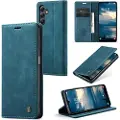 CASEME Samsung Galaxy A25 013 Series Lommebok-deksel - Blå