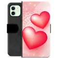 Mtp Products iPhone 12 Premium Lommebok-deksel - Love