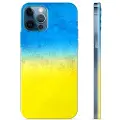 Mtp Products iPhone 12 Pro TPU-deksel Ukrainsk flagg - Tofarget