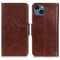 Mtp Products iPhone 14 Elegant Series Lommebok-deksel - Brun