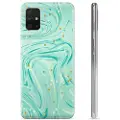 Mtp Products Samsung Galaxy A51 TPU-deksel - Grønn Mynte