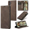 CASEME Samsung Galaxy A55 Caseme 013 Series Lommebok-deksel - Kaffe