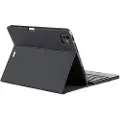 DUX iPad Pro 11 2024/2025 Deksel med Bluetooth-tastatur - Svart