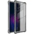IMAK HTC U24 Pro Imak Drop-Proof TPU-deksel - Gjennomsiktig Svart