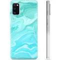 Mtp Products Samsung Galaxy A41 TPU-deksel - Blå Marmor