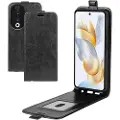Mtp Products Honor 90 Vertikalt Flip-Deksel med Kortlomme - Svart