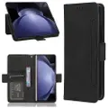 Mtp Products Samsung Galaxy Z Fold6 Lommebok-deksel med Kortholder - Svart