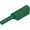 Sks Hirschmann MST S WS 30 Au Laboratoriestik Stik, lige Stift-diameter: 2 mm Grøn 1 stk