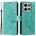 Mtp Products Motorola Moto G75 Mandala Series Lommebok-deksel - Grønn