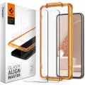 Spigen Glass tR AlignMaster 2 Pack - Samsung Galaxy S23 FE