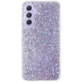 Mtp Products Samsung Galaxy A35 Glitter Flakes TPU-deksel - Lilla