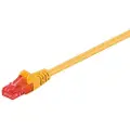 Wentronic goobay - Koblingskabel - RJ-45 (hann) til RJ-45 (hann) - 2 m - UTP - CAT 6 - rund - gul