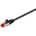 PROCABLE CAT 6-200 SSTP PIMF Svart 2m, 2m, RJ-45, RJ-45