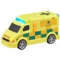 Teamsterz Small Ambulance with L&S yellow toy