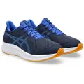 Asics unisex for kids. 1014A267 Trainers Patriot 13 GS navy (35.5), Flat, Laces, Sport, Multisport, children's fashion