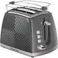 Russell Hobbs Groove Gris 26392-56 Brødrister 2 Spalter