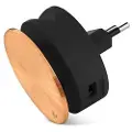 Usbepower AERO MINI Luxury Editon - Dual USB roll charger with iPhone stand and cable roller - Copper