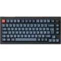 Keychron V1 MAX QMK/VIA Trådløs RGB Hot Swap Jupiter Banana - Kullsort - Gamingtastatur - Uten numpad - Nordisk - Svart