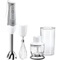 Braun Multiquick 5 MQ 525 Omelette - Håndmikser - 600 W - hvit/grå