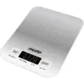 Mesko Home MS 3169, Elektronisk kjøkkenvekt, 5 kg, 1 g, Rustfritt stål, Hvit, Rustfritt stål, Benkeplate