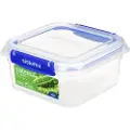 Sistema 881650, Beholder, firkant, 1,15 l, Gjennomsiktig, Plast, New Zealand