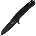 Bear & Son Sideliner Linerlock foldekniv, svart