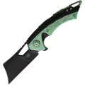 EOS Mini Nautilus foldekniv, Black/Green