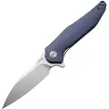 CJRB Agave G10 foldekniv, blue/gray