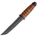 Rough Ryder Stacked Leather Tanto