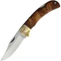 Marbles Large Lockback Burl Wood foldekniv