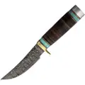 Rough Ryder Damascus Hunter Granton Edge