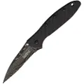 Kershaw Leek A/O CF Damascus foldekniv
