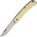 Bear & Son Yellow Aluminum Small foldekniv