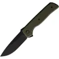 Terzuola Knives ATCF Lite Linerlock Green Black foldekniv