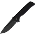 Terzuola Knives ATCF Lite Linerlock Black Black foldekniv