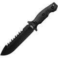 Halfbreed Blades Large Survival Knife kniv, svart
