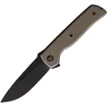 Terzuola Knives ATCF Lite Linerlock Tan Black foldekniv
