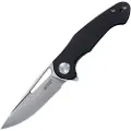 Kubey Dugu Linerlock Black G10 foldekniv, svart