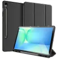 DUX Samsung Galaxy Tab S10 FE+ Dux Ducis Domo Tri-Fold Smart Folio-etui - Svart