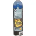 TECHNIMA Mercalin markeringsspray 500ml - RS blå, bl.a. t/asfalt, beton, græs, grus, træ, sten & is