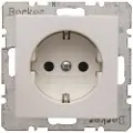 Hager 47231909, Type F, Hvit, Plast, Termoplast, 250 V, 16 A, 50 - 60