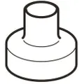 Geberit Peh reduksjon sentrisk Geberit Ø90x50 mm