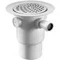 Purus loke gulvafløb t. vinyl lodret 75/110 med hv ø150 mm rist